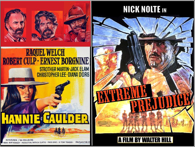 Hannie Caulder + Extreme Prejudice quad poster